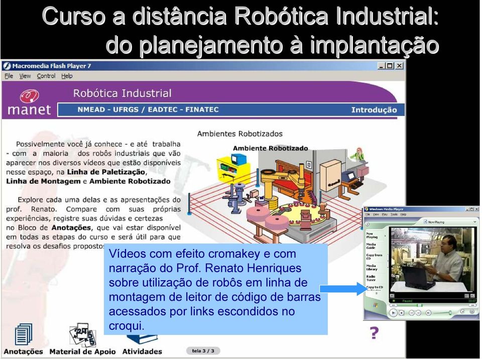 Renato Henriques sobre utilização de robôs em linha de montagem