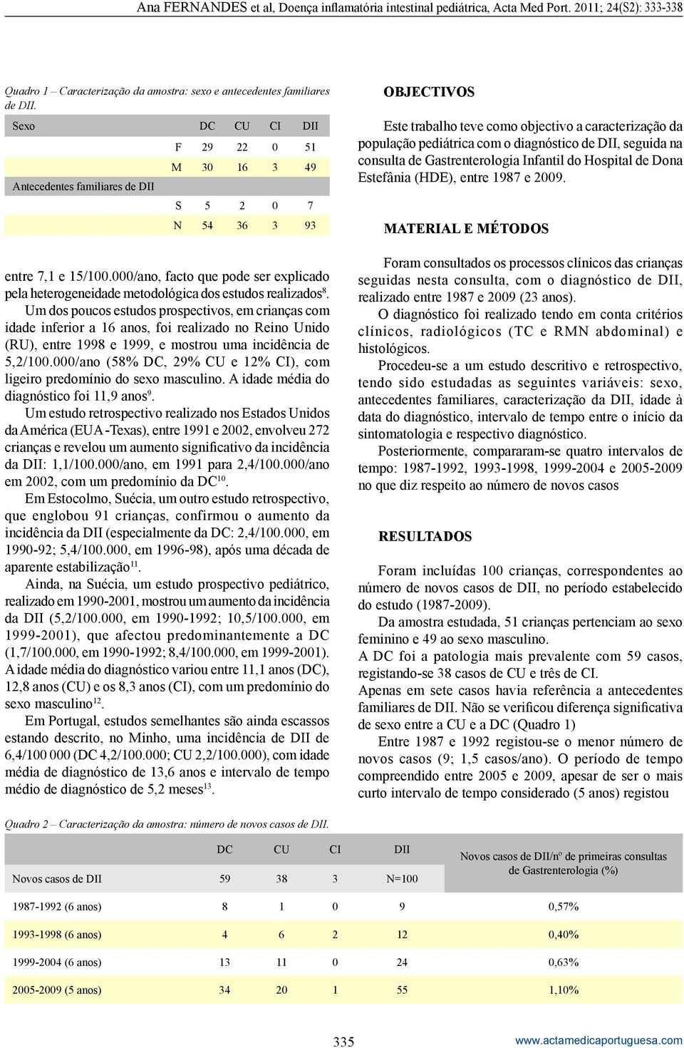 Um dos poucos estudos prospectivos, em crianças com idade inferior a 16 anos, foi realizado no Reino Unido (RU), entre 1998 e 1999, e mostrou uma incidência de 5,2/100.