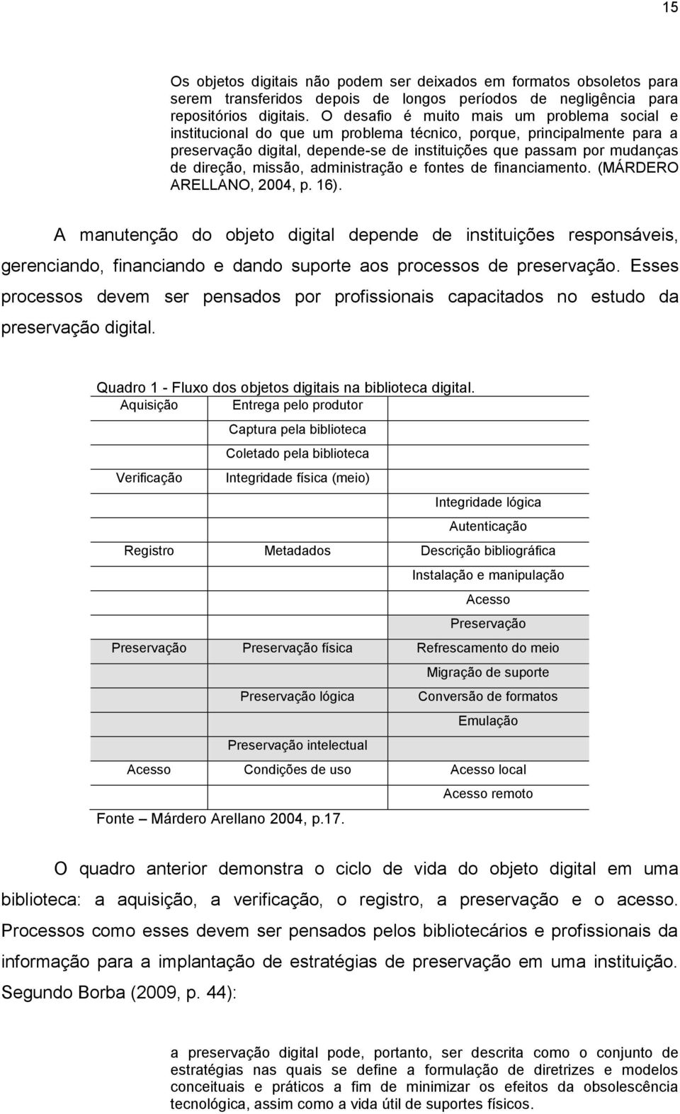 missão, administração e fontes de financiamento. (MÁRDERO ARELLANO, 2004, p. 16).