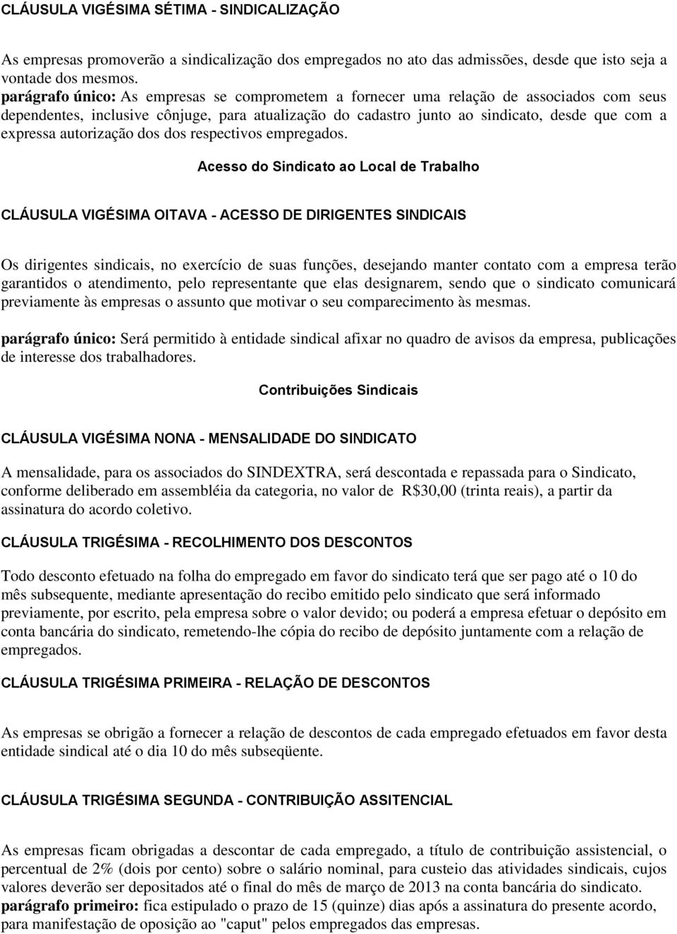 autorização dos dos respectivos empregados.