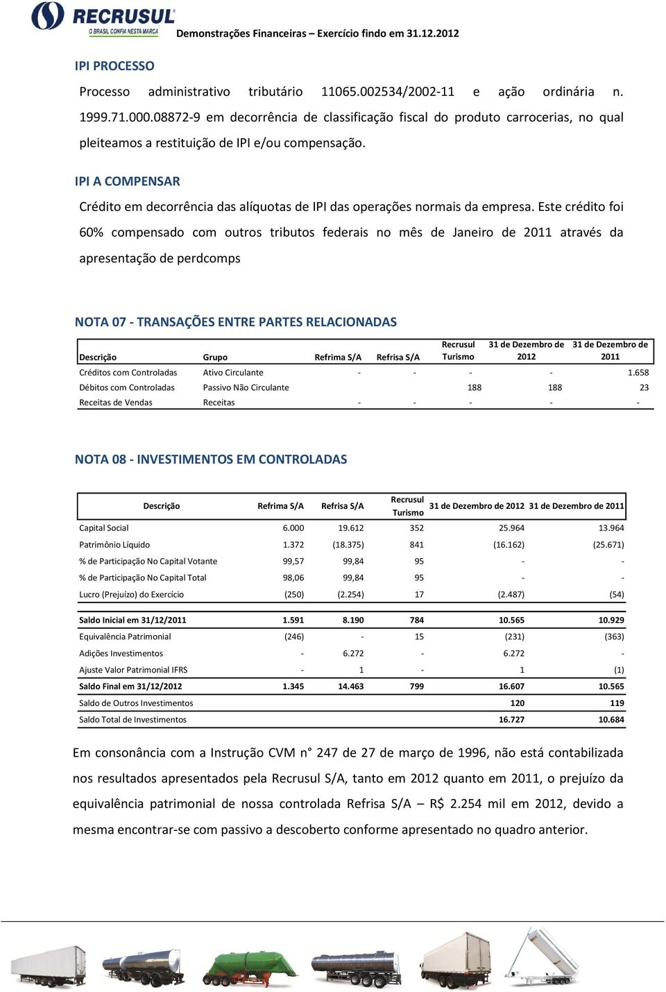 IPI A COMPENSAR Crédito em decorrência das alíquotas de IPI das operações normais da empresa.