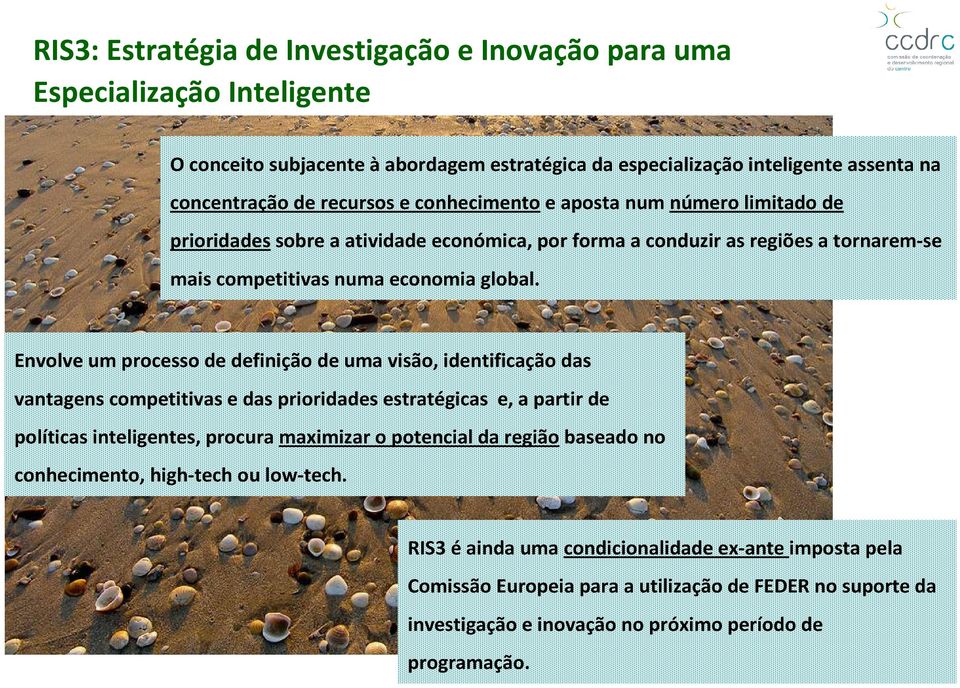 Envolveum processode definiçãode umavisão, identificaçãodas vantagenscompetitivase das prioridadesestratégicas e, a partirde políticasinteligentes, procuramaximizaro