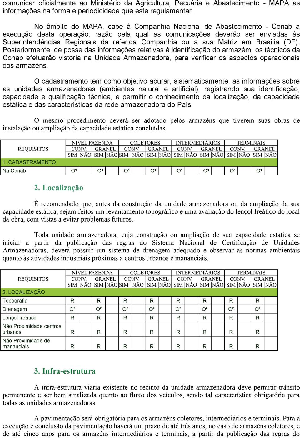 Companhia ou a sua Matriz em Brasília (DF).