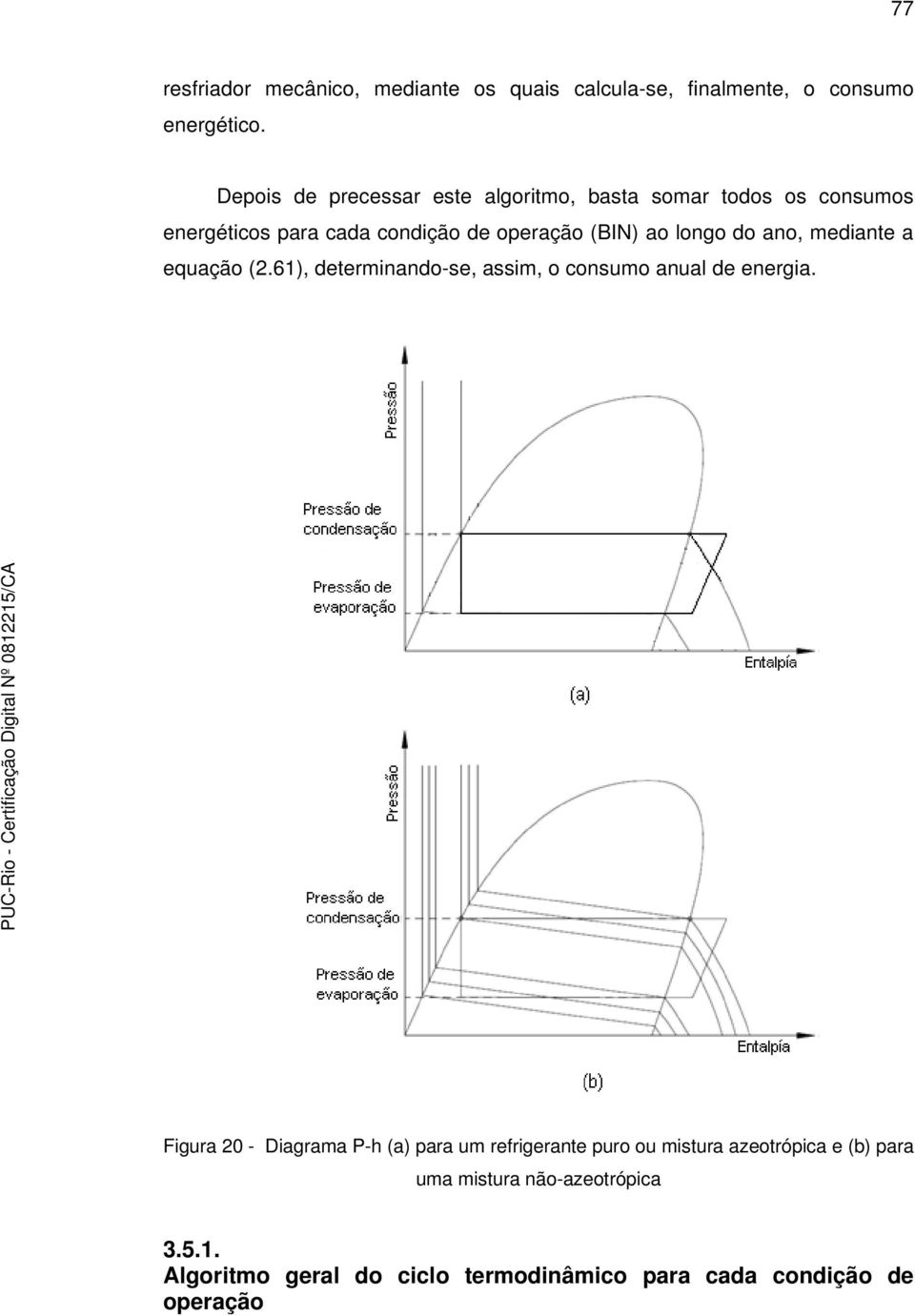 longo do ano, mediante a equação (2.61), determinando-se, assim, o consumo anual de energia.