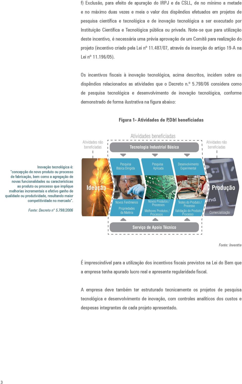 Note-se que para utilização deste incentivo, é necessária uma prévia aprovação de um Comitê para realização do projeto (incentivo criado pela Lei nº 11.