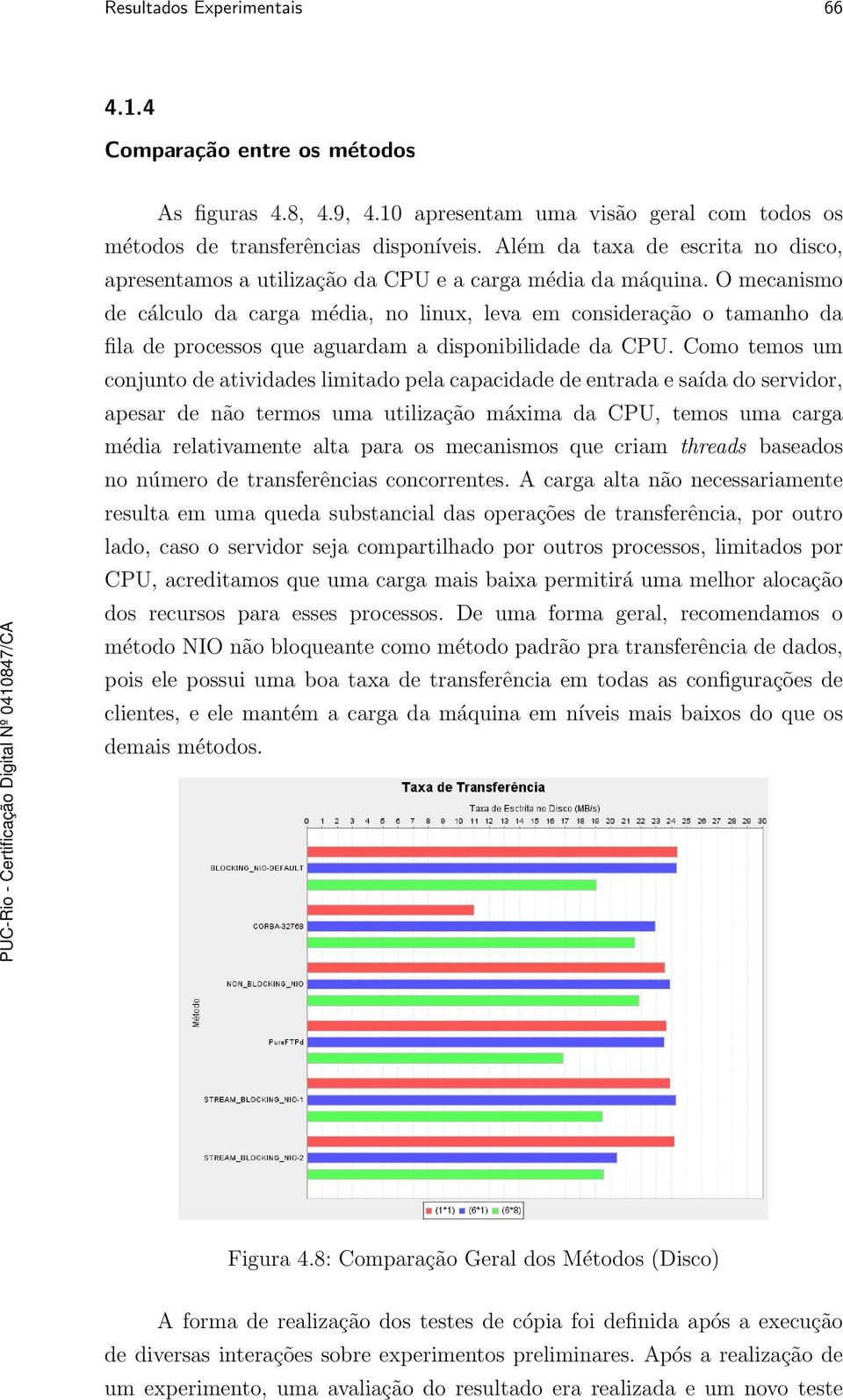 O mecanismo de cálculo da carga média, no linux, leva em consideração o tamanho da fila de processos que aguardam a disponibilidade da CPU.