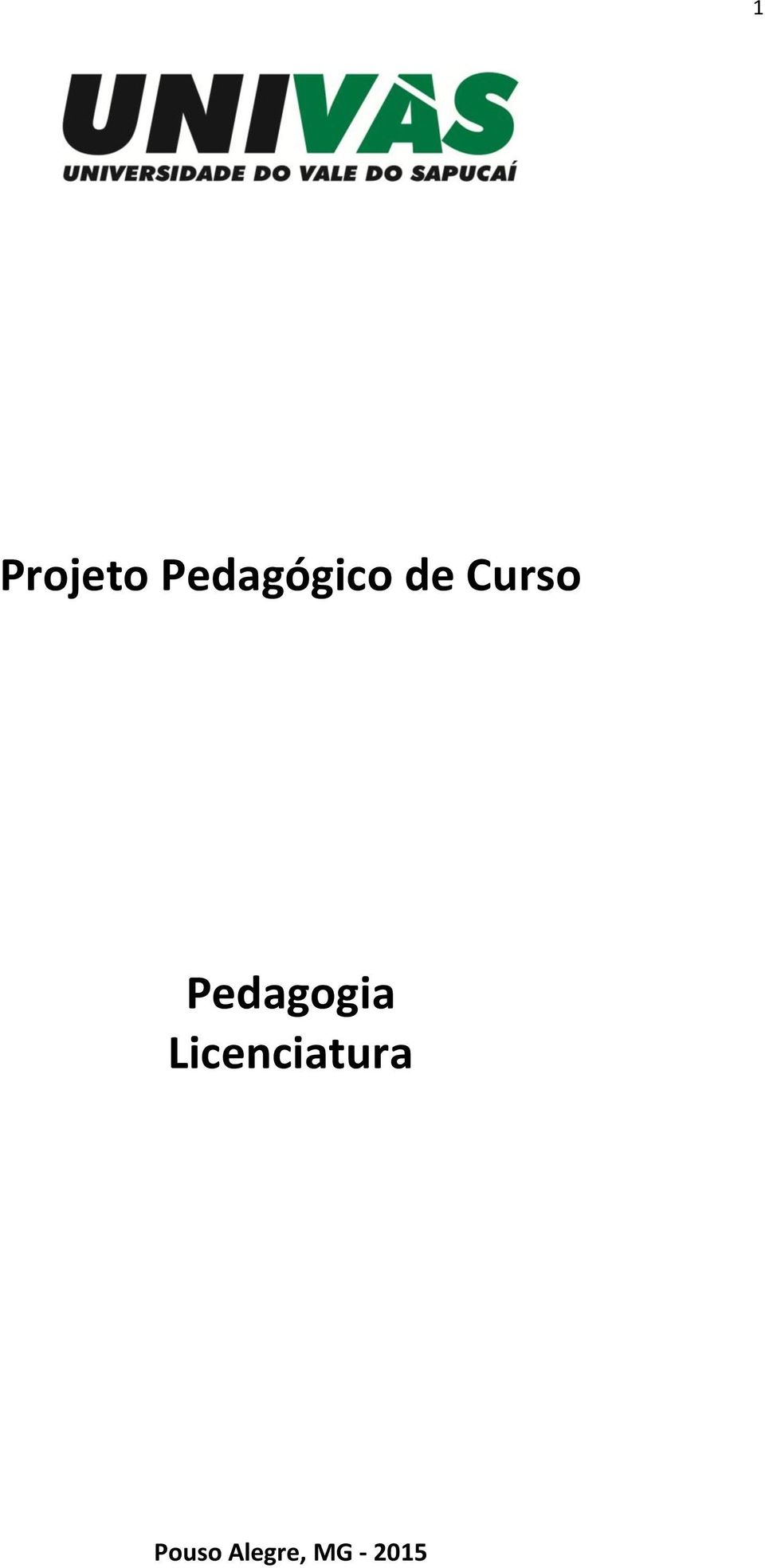 Curso Pedagogia