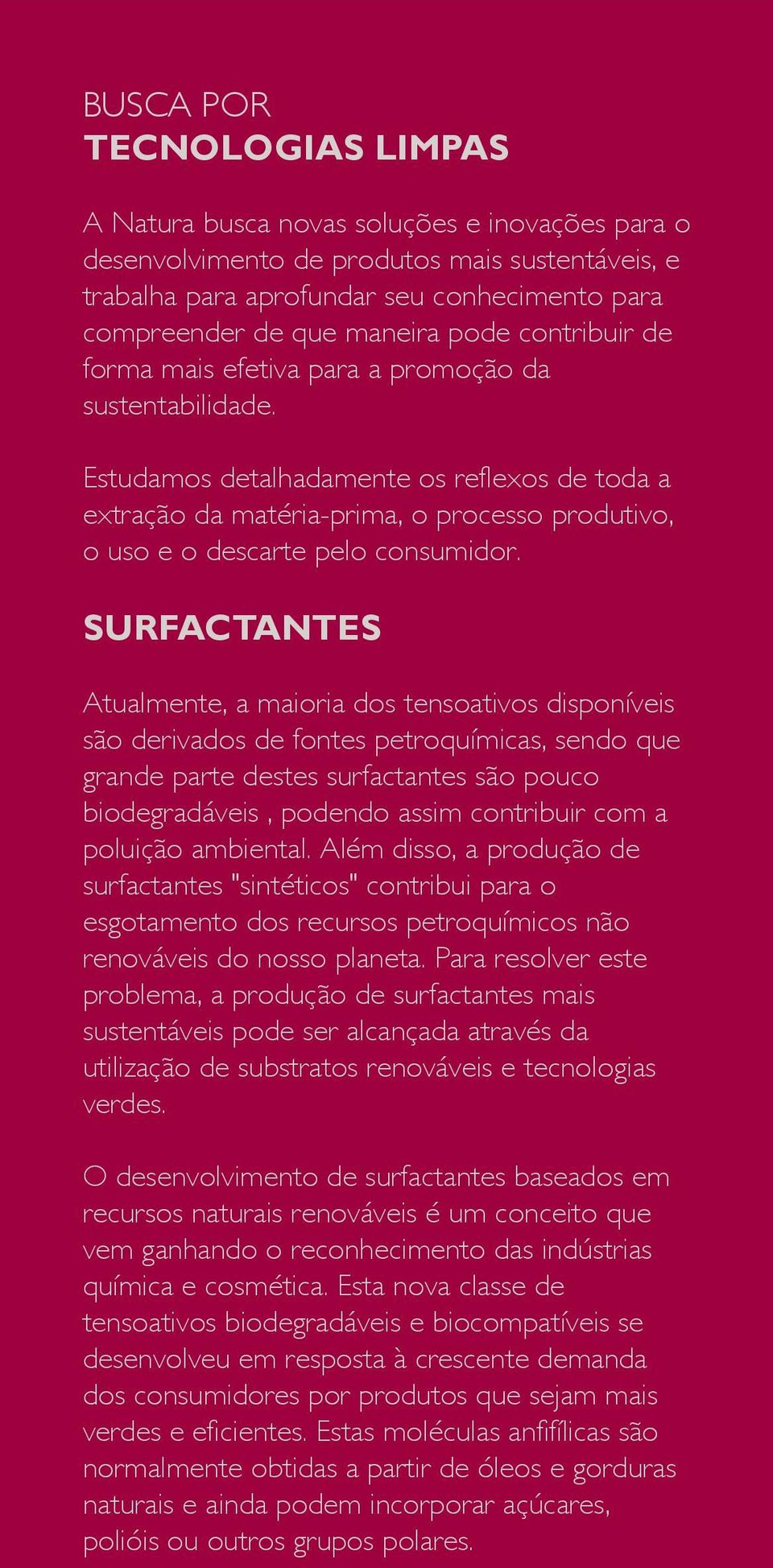 efetiva para sustentabilidade.