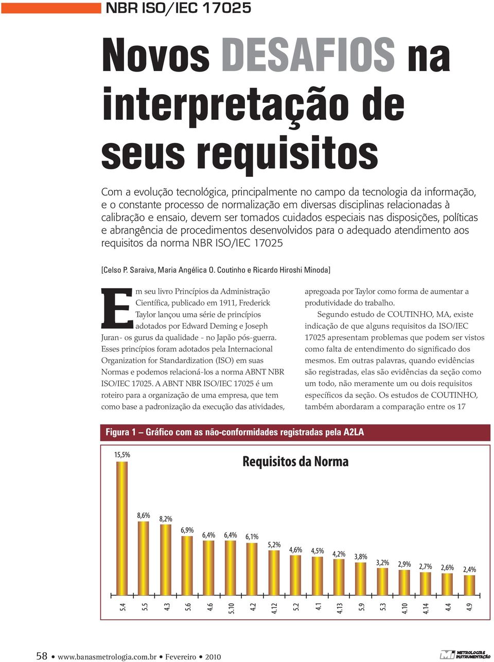NBR ISO/IEC 17025 [Celso P. Saraiva, Maria Angélica O.