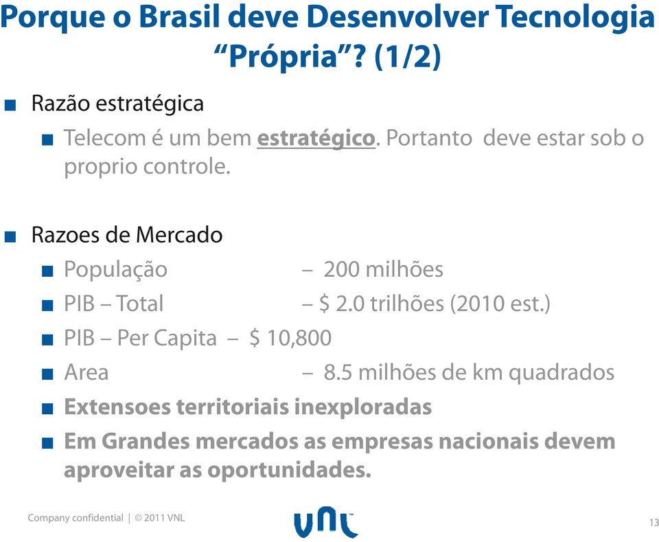 0 trilhões (2010 est.) PIB Per Capita $ 10,800 Area Extensoes territoriais inexploradas 8.