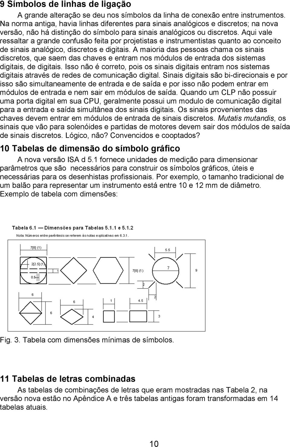 Aqui vale ressaltar a grande confusão feita por projetistas e instrumentistas quanto ao conceito de sinais analógico, discretos e digitais.