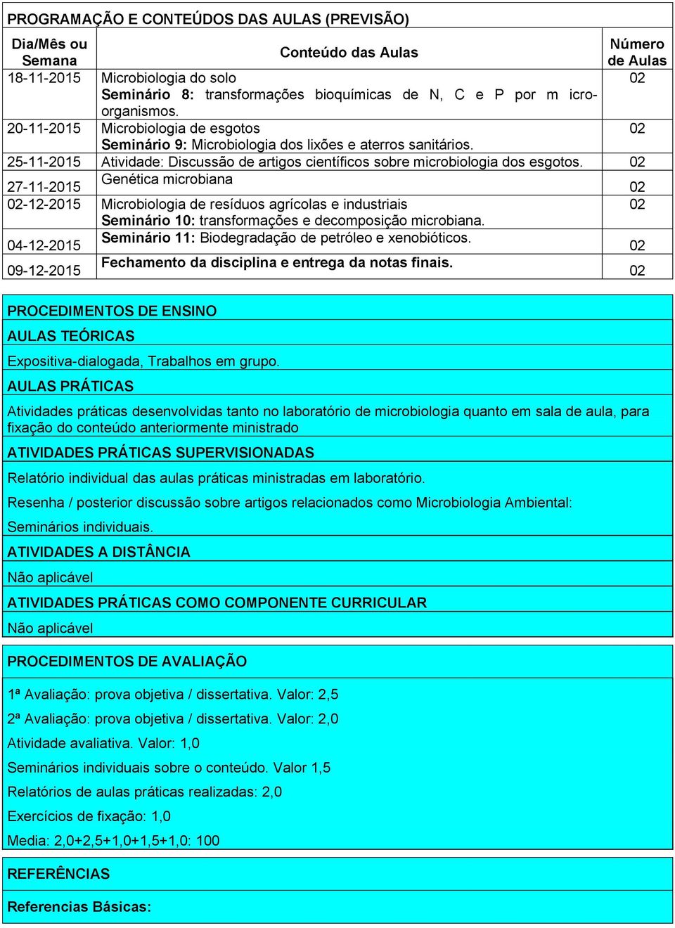 27-11-2015 Genética microbiana -12-2015 Microbiologia de resíduos agrícolas e industriais Seminário 10: transformações e decomposição microbiana.