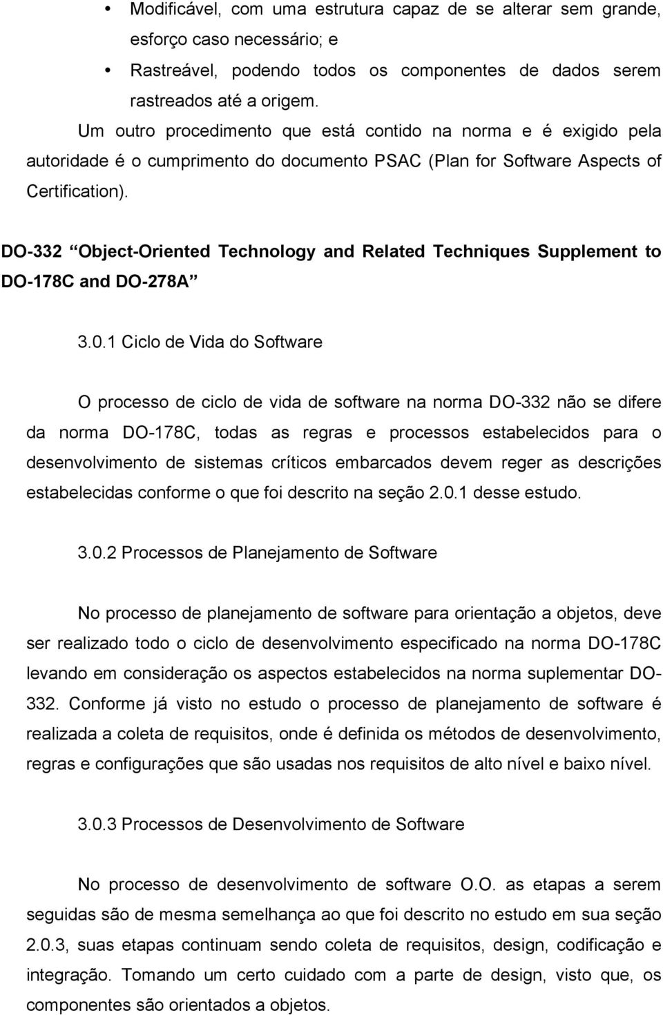 DO-332 Object-Oriented Technology and Related Techniques Supplement to DO-178C and DO-278A 3.0.