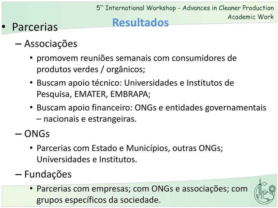 governamentais nacionais e estrangeiras.