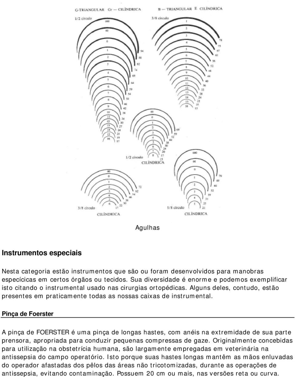 Alguns deles, contudo, estão presentes em praticamente todas as nossas caixas de instrumental.