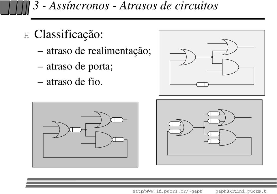 Classificação: atraso de