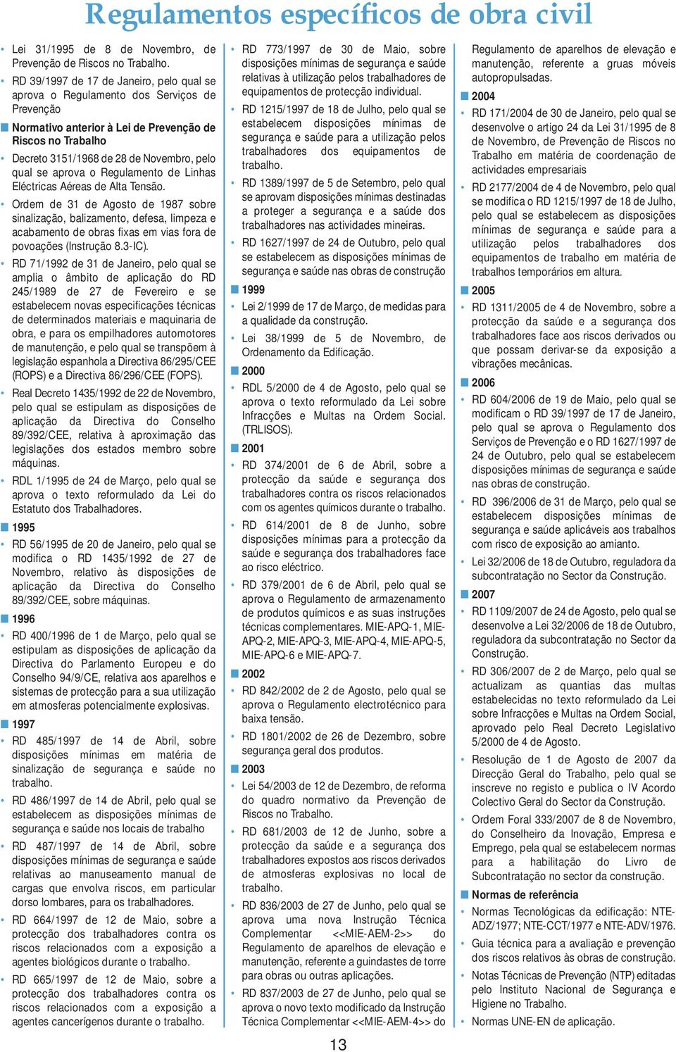 aprova o Regulamento de Linhas Eléctricas Aéreas de Alta Tensão.