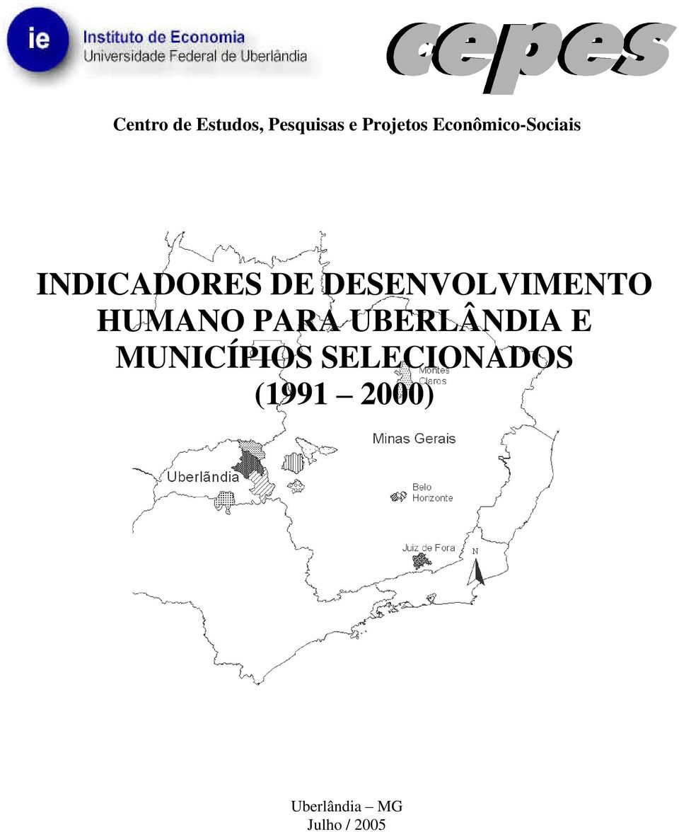 DESENVOLVIMENTO HUMANO PARA UBERLÂNDIA E