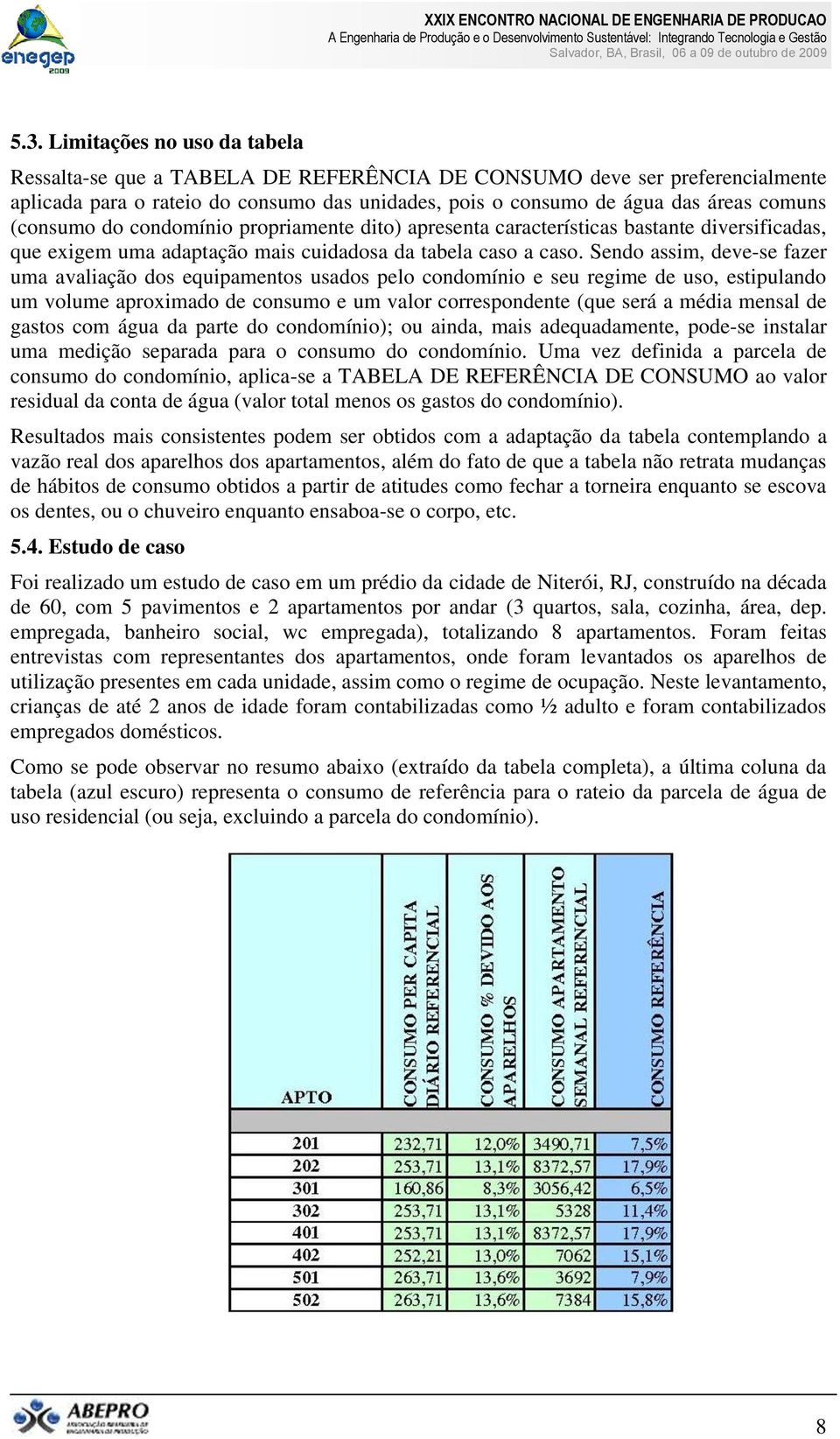 Sendo assim, deve-se fazer uma avaliação dos equipamentos usados pelo condomínio e seu regime de uso, estipulando um volume aproximado de consumo e um valor correspondente (que será a média mensal de