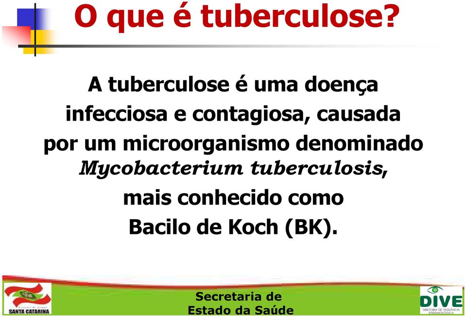 contagiosa, causada por um microorganismo