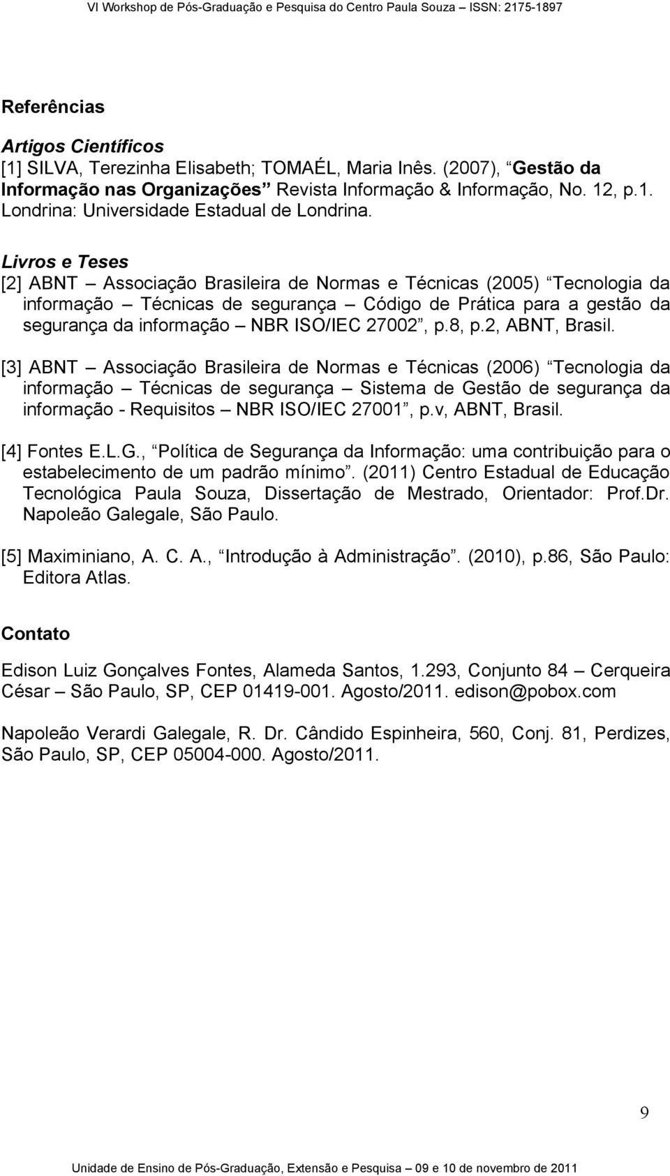 p.8, p.2, ABNT, Brasil.