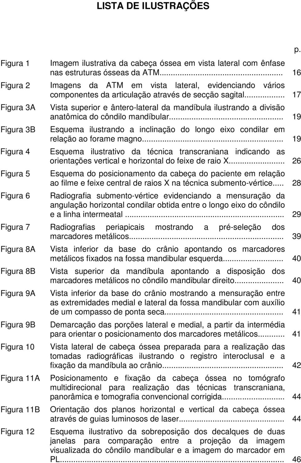 .. 17 Vista superior e ântero-lateral da mandíbula ilustrando a divisão anatômica do côndilo mandíbular... 19 Esquema ilustrando a inclinação do longo eixo condilar em relação ao forame magno.