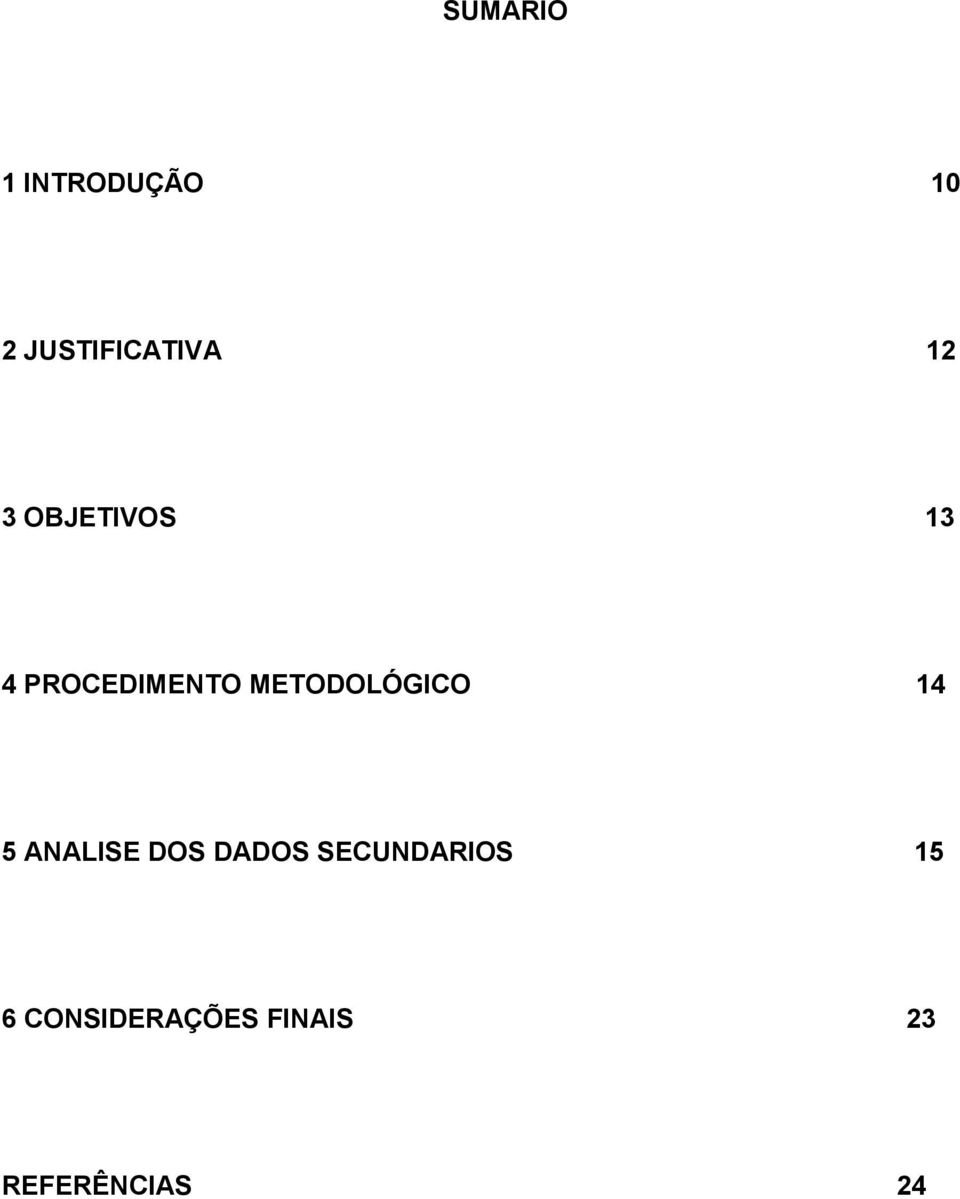 METODOLÓGICO 14 5 ANALISE DOS DADOS