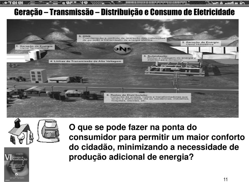 consumidor para permitir um maior conforto do