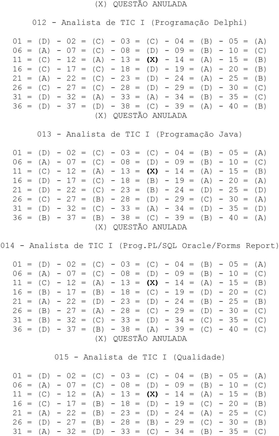 = (A) 21 = (D) - 22 = (C) - 23 = (B) - 24 = (D) - 25 = (D) 26 = (C) - 27 = (B) - 28 = (D) - 29 = (C) - 30 = (A) 31 = (D) - 32 = (C) - 33 = (A) - 34 = (D) - 35 = (D) 36 = (B) - 37 = (B) - 38 = (C) -