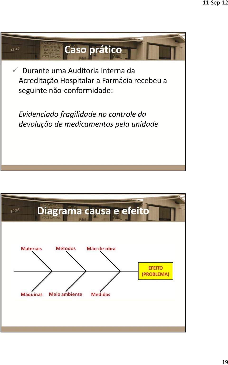 não conformidade: Evidenciado fragilidade no controle