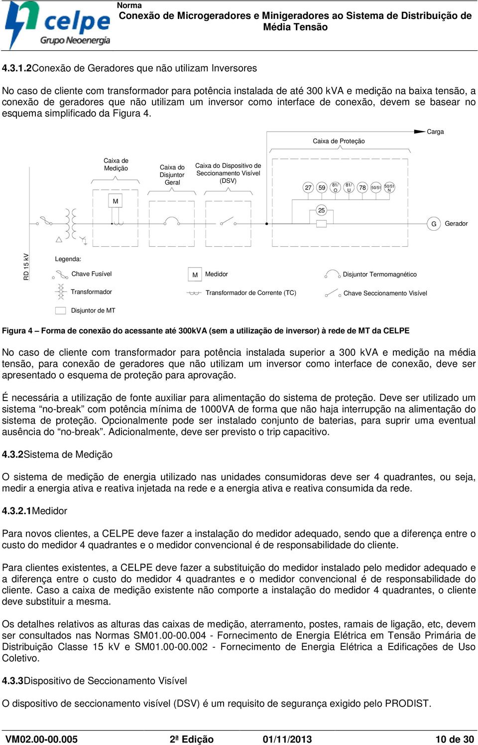 inversor como interface de conexão, devem se basear no esquema simplificado da Figura 4.