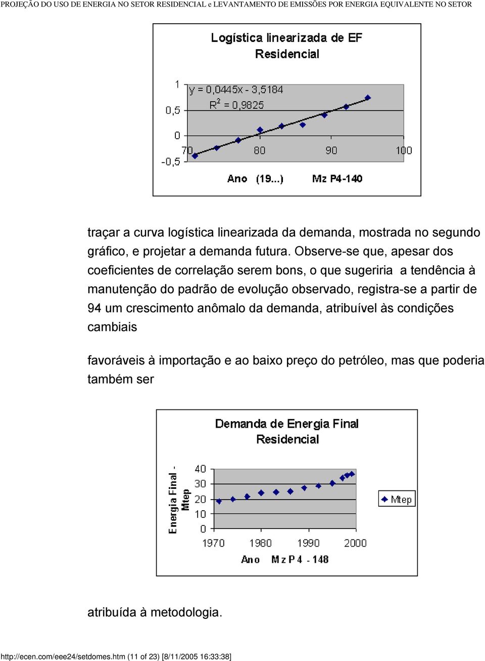 observado, registra-se a partir de 94 um crescimento anômalo da demanda, atribuível às condições cambiais favoráveis à