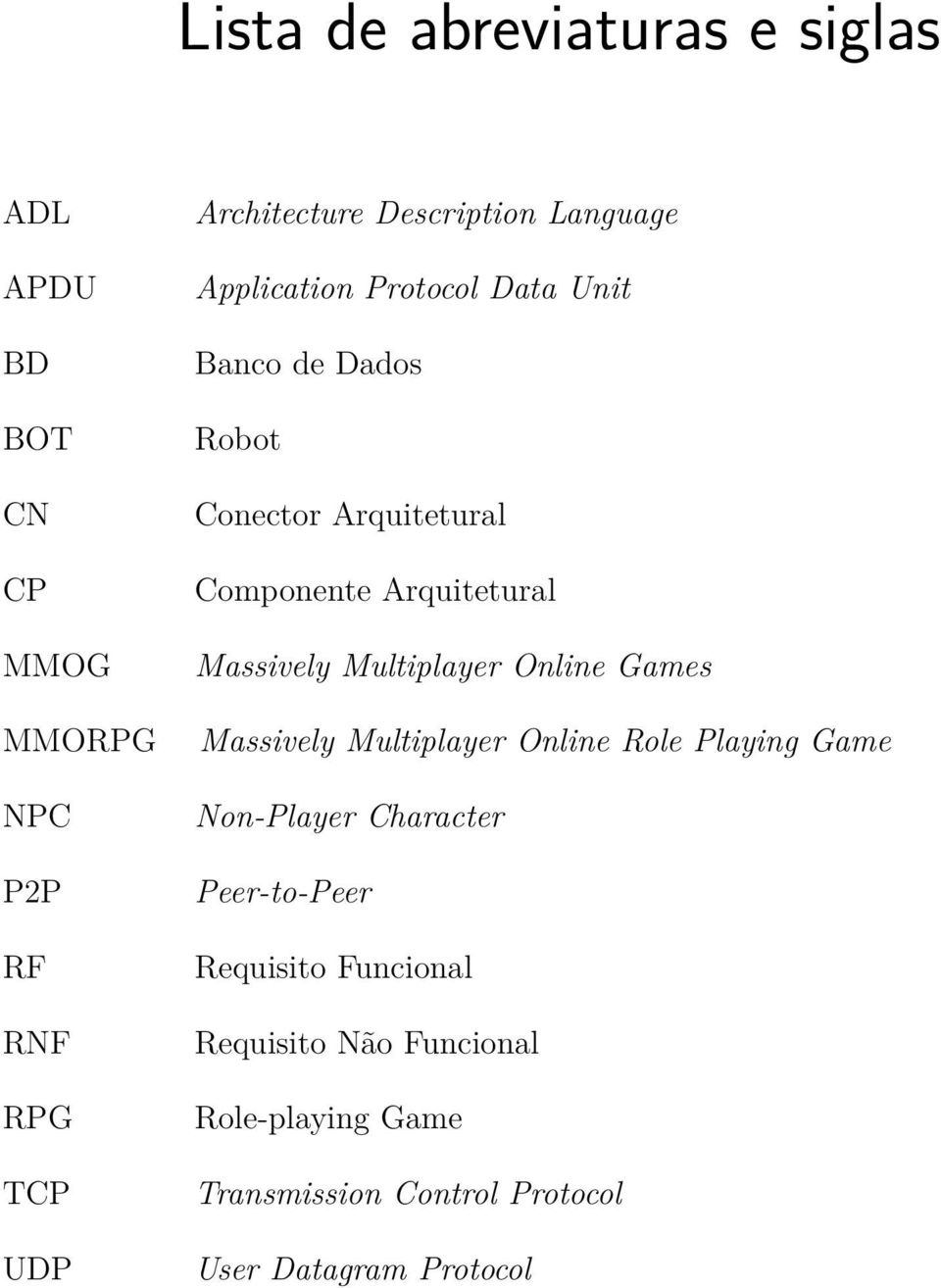 Arquitetural Massively Multiplayer Online Games Massively Multiplayer Online Role Playing Game Non-Player