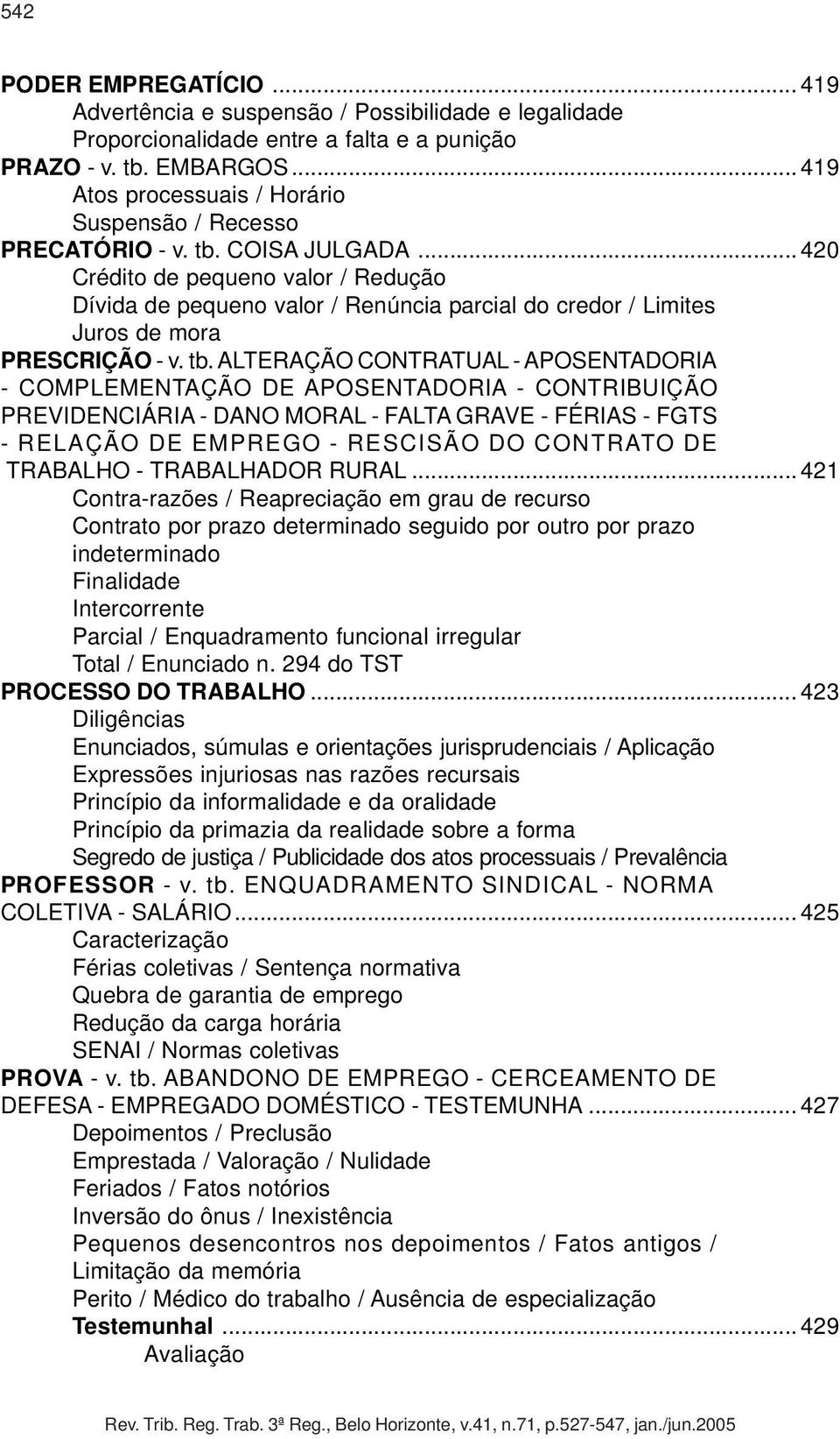 .. 420 Crédito de pequeno valor / Redução Dívida de pequeno valor / Renúncia parcial do credor / Limites Juros de mora PRESCRIÇÃO - v. tb.