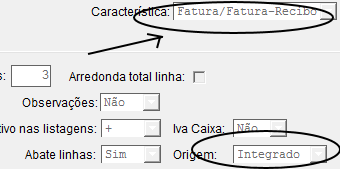 Criação do Tipo de Documento de Auto-faturação.