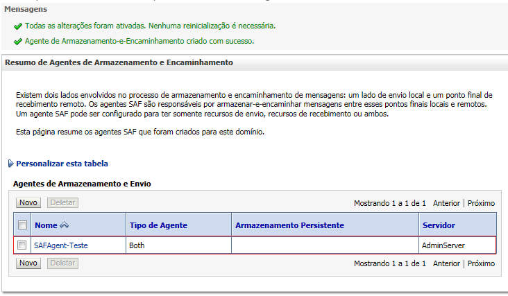 37 Figura 34 Tela Configuração de Armazenamento e Envio Figura 35 Tela Configuração Agente de Armazenamento Figura 36 Tela Filtro Agente de Armazenamento