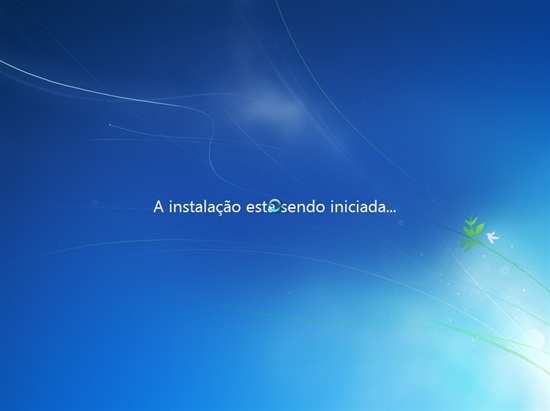 2 - Após pressionar a tecla ENTER, fique atento pois no canto superior esquerdo irá ser apresentada uma mensagem informando: Pressione