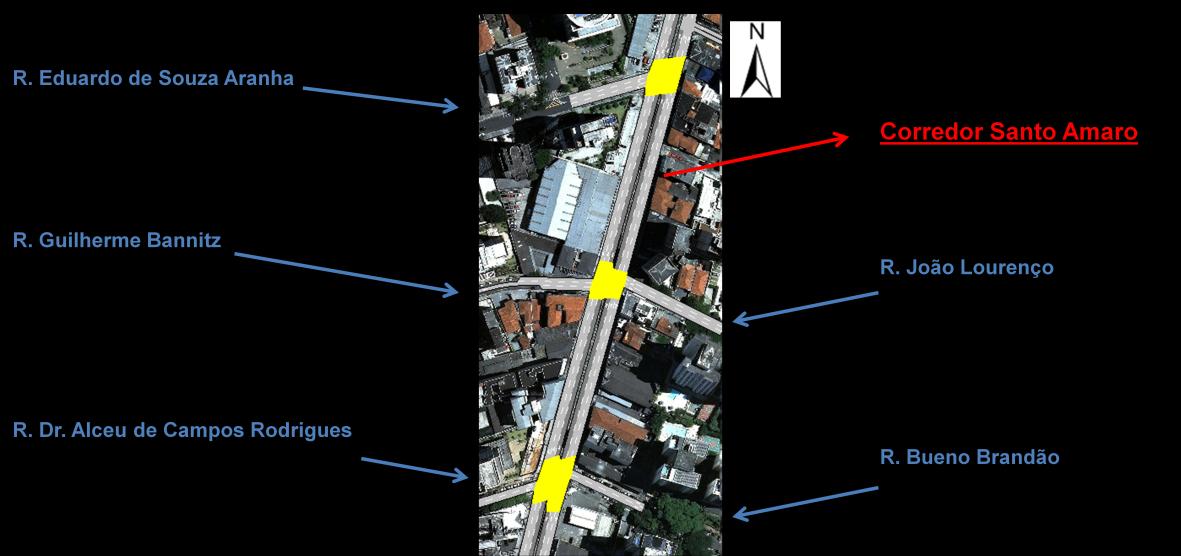 Figura 1 Além do cenário sem táxis no corredor