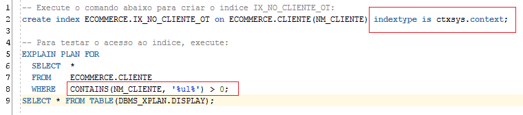 3- Quais os tipos de índices existentes e quando devo utilizar cada um deles? 4.