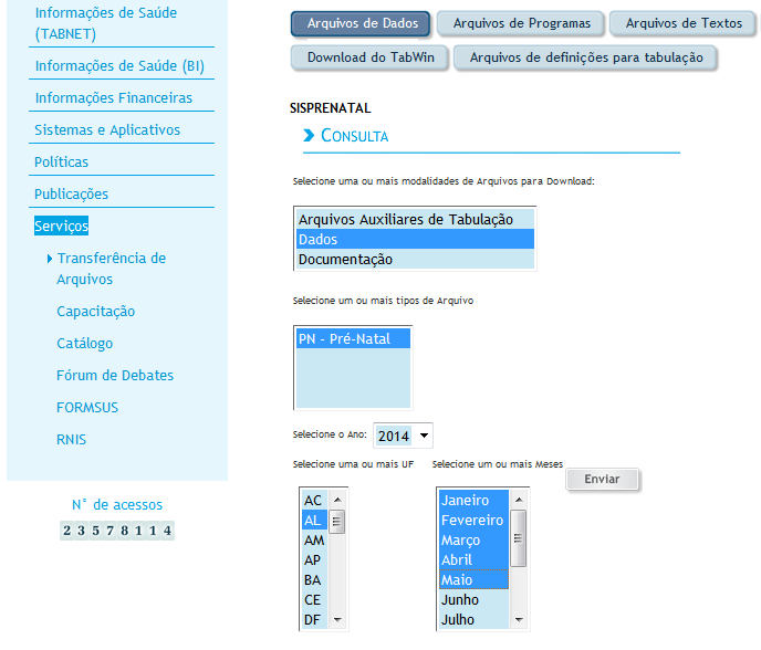 14. COMO GERAR RELATÓRIO ACESSANDO O TABWIN?