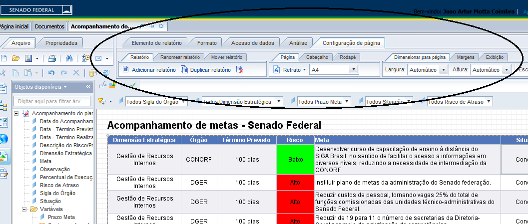 As principais diferenças estão na ferramentas de edição, no WEB Intelligence. Essa ferramenta mudou bastante.