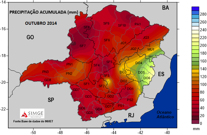 7 3- DISTRIBUIÇÃO DA PRECIPITAÇÃO a.