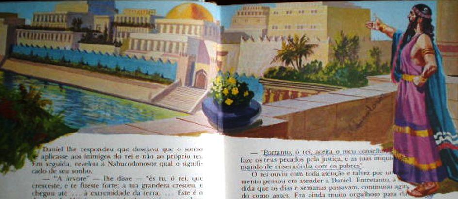 O grande rei Nabucodonosor II (630-539 a.c.), se ufanava de sua invejável Babilônia, com seus jardins suspensos.