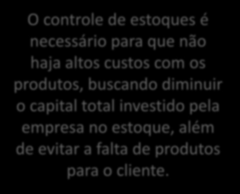 Programação e Controle de estoques A programação tem por finalidade que o serviço ou sistema disponha de medicamentos apropriados e previamente selecionados, nas quantidades necessárias, em tempo