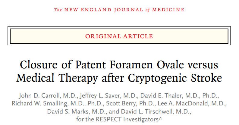 O QUE HÁ DE NOVO NO ENCERRAMENTO DE FORAMEN OVALE