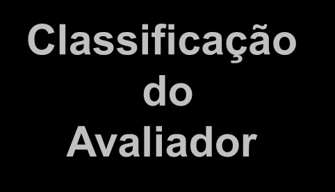 Entrevista com Clientes/Pacientes Indicadores Auto-Avaliação Documentação No Local Classificação do Avaliador