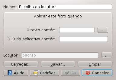 4 5 Se não estiver em branco, o filtro será aplicado apenas se o XML tiver uma indicação <!DOCTYPE que comece pelo texto indicado. Isto distingue uma forma de XML de outra.