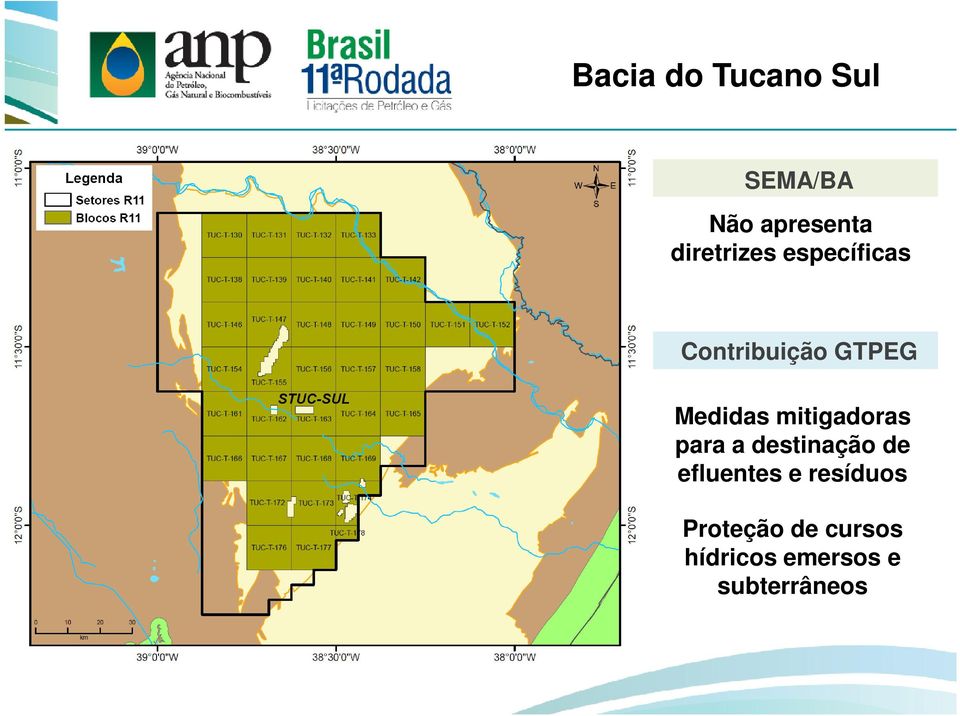 Medidas mitigadoras para a destinação de