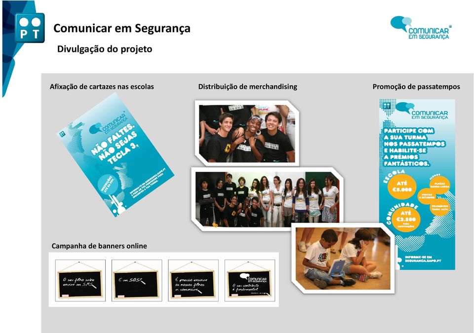 escolas Campanha de banners online