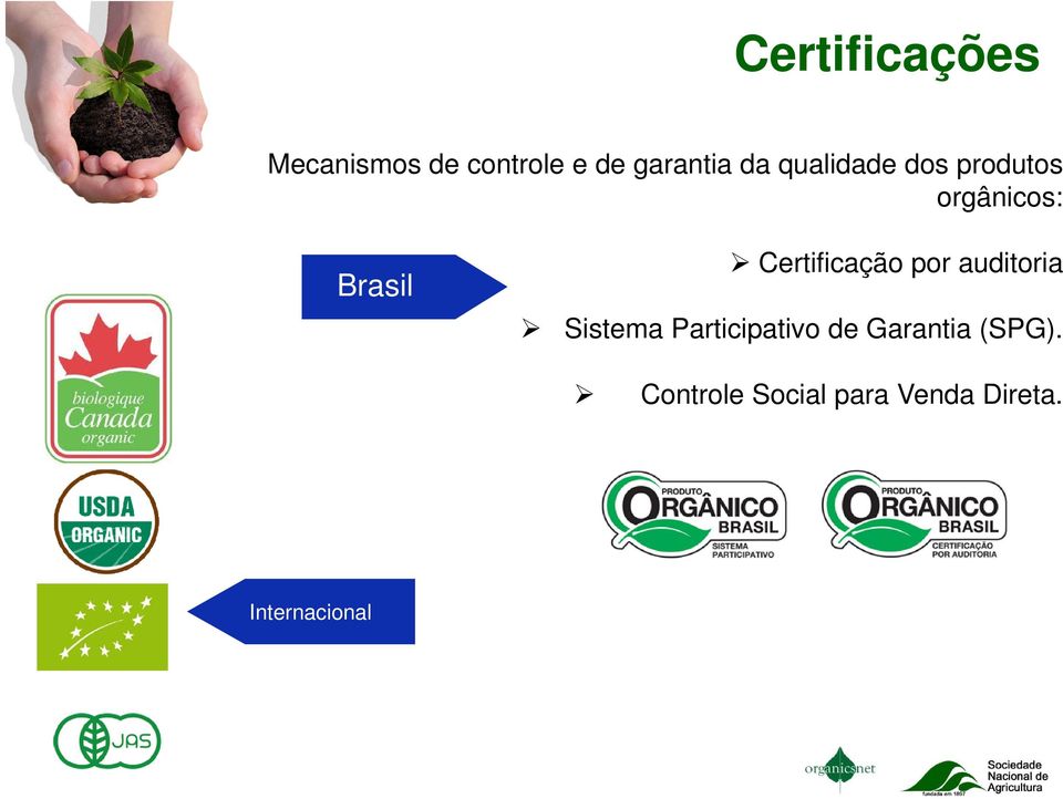 Certificação por auditoria Sistema Participativo de